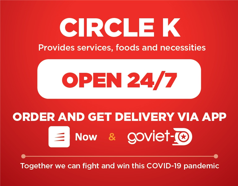 Trang chủ Circle K Việt Nam Chuỗi cửa hàng tiện lợi mở cửa 24/7Circle